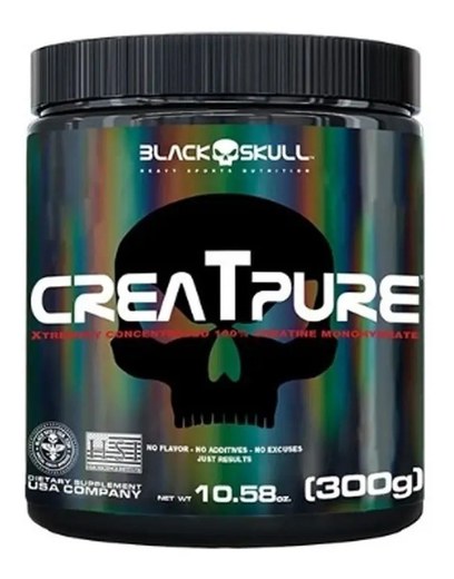 Creatina Creatpure 300g Black Skull