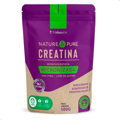 Creatina 100% Pura Micronizada NatusVita