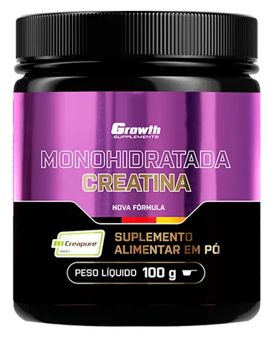 Creatina Monohidratada Creapure Growth Supplements