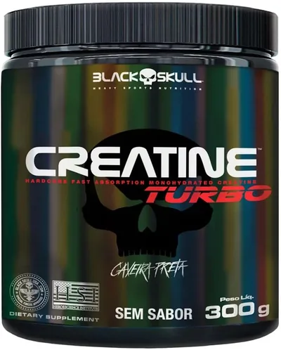 Creatina Turbo Black Skull
