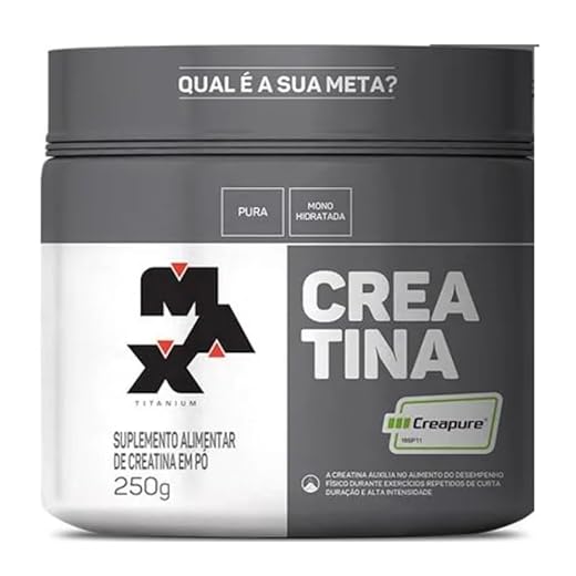 Creatina Creapure 250g Max Titanium