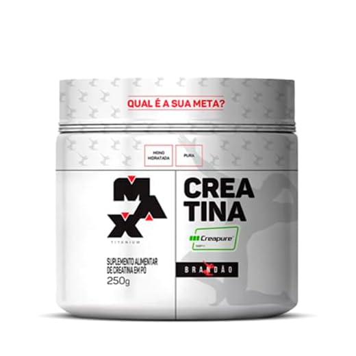 Creatina Creapure Rafael Brandão 250g Max Titanium