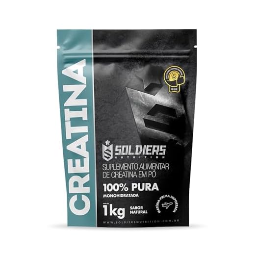Creatina Monohidratada 1kg Soldiers Nutrition